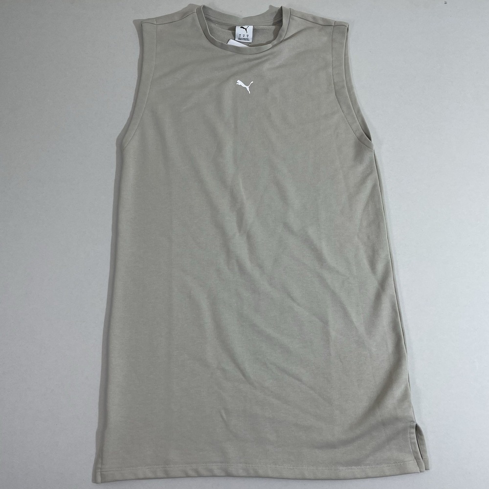 Men's Puma Sleeveless Athletic Tank Top Size M Long Length 34"